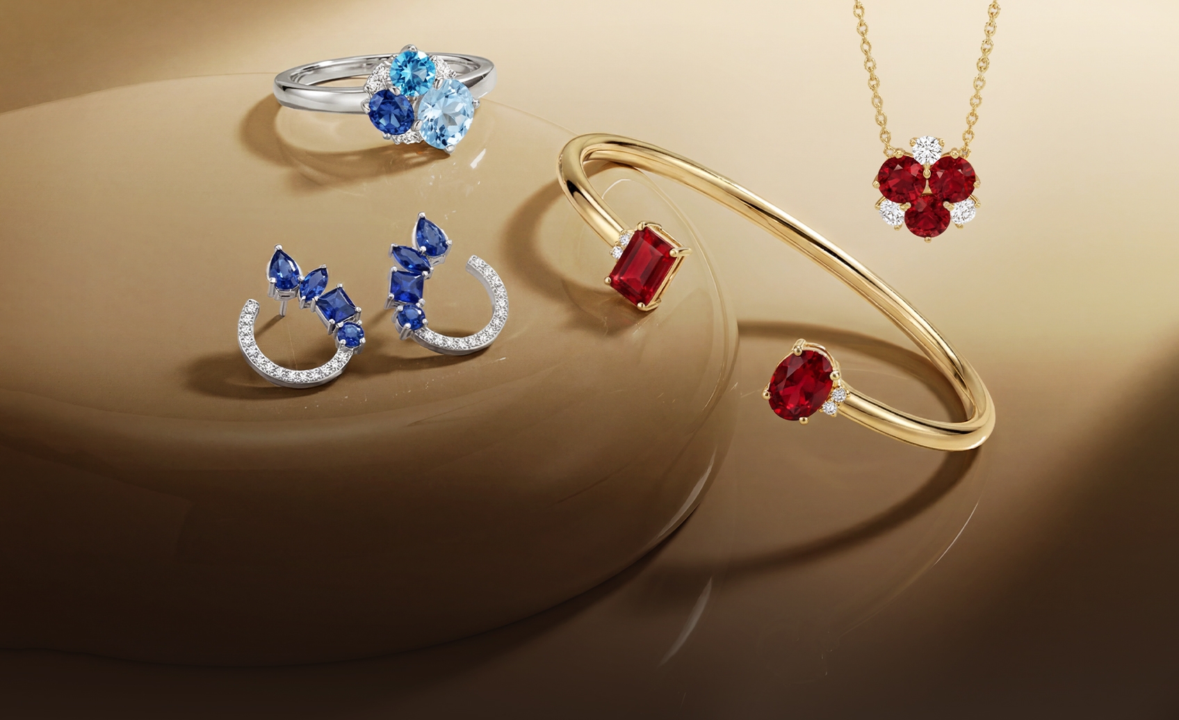 Colored Gemstone Jewelry